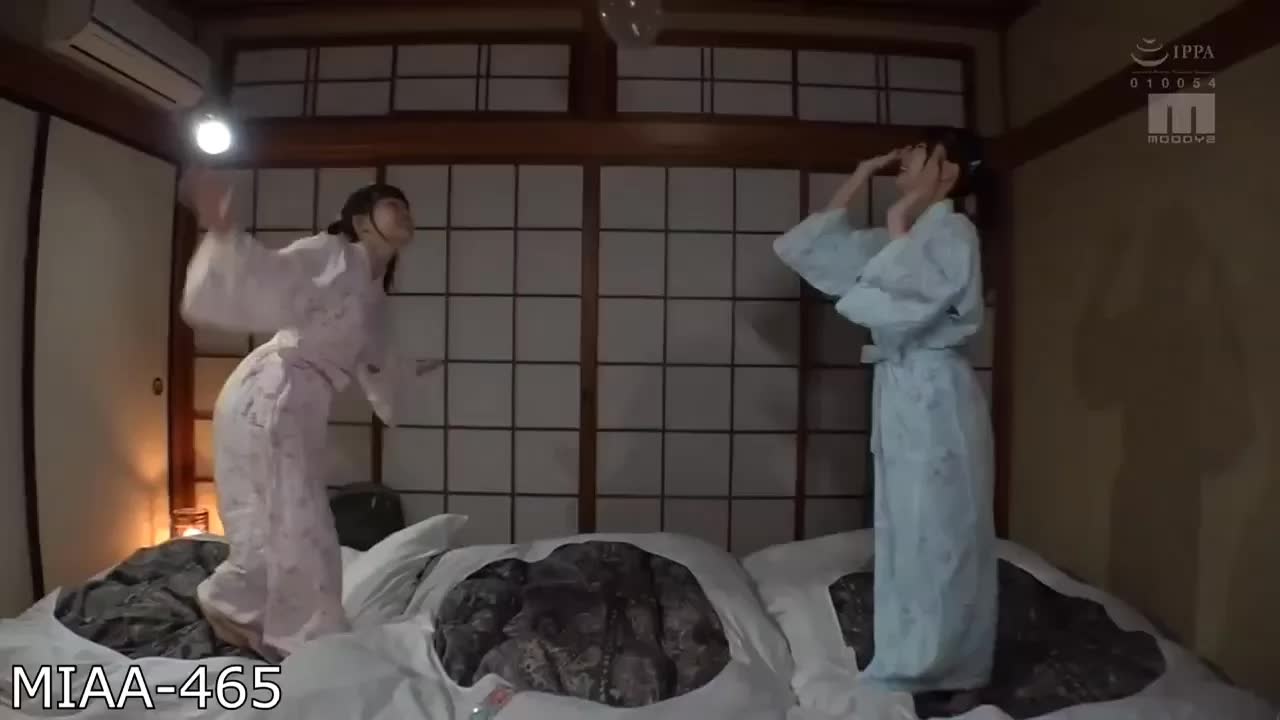 Glistening bodies in the passionate hot spring heat